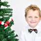 Christmas Bow Tie for Boys, Adjustable, Holiday Accessories