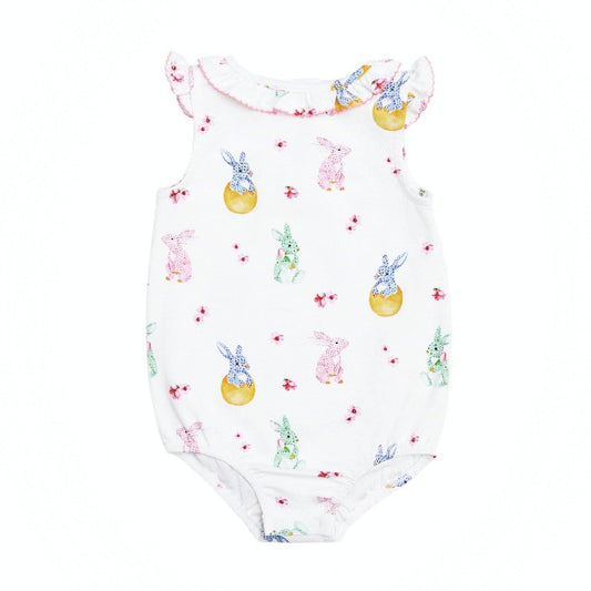 Brooke Bubble with Ruffle Sleeve in Easter Parade