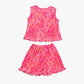 Pleats Short Set