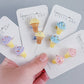 2 Pack Hair Ties | Ice Cream Cones