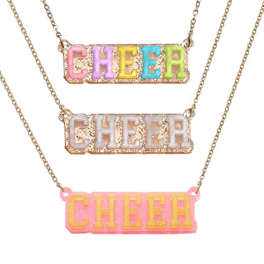 J.V Charm Club - Collegiate Charm Cheer Necklaces