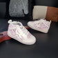 Pink sparkle star shoes