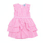 Ava Smocked Dress in Cotton Candy Pink Gingham