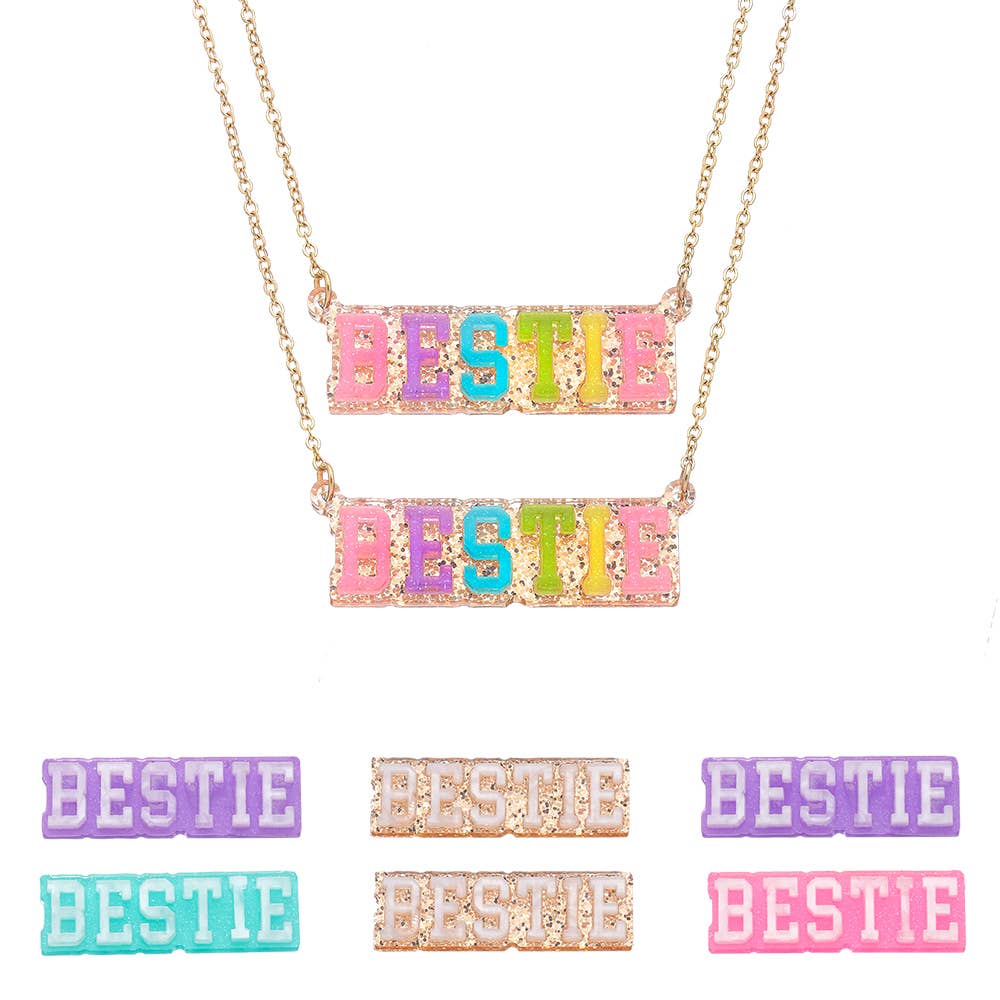 J.V Charm Club - Charm Besties Necklaces - 2 per card