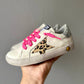 Cheetah Star pink laces