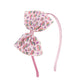 Rainbow Heart Tulle Bow Headband - Kids Spring Headband