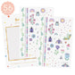 SECRET GARDEN TEMPORARY TATTOO KIDS PACK