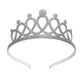 Silver Tiara Headband- Girls Dress Up Headband