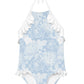Rose Ruffle Swimsuit