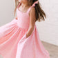 Valerie Dress in Pink Petals | Pocket Twirl Dress
