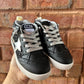 High Top Black Star Sneaker