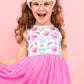 Kids Tulle Bamboo Dress - True Love  - Spring Easter Dress