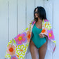 Groovy Flower Pool Towel
