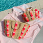FLORIDA STRAW BASKET, BEACH BAG, SHOPPING BAG