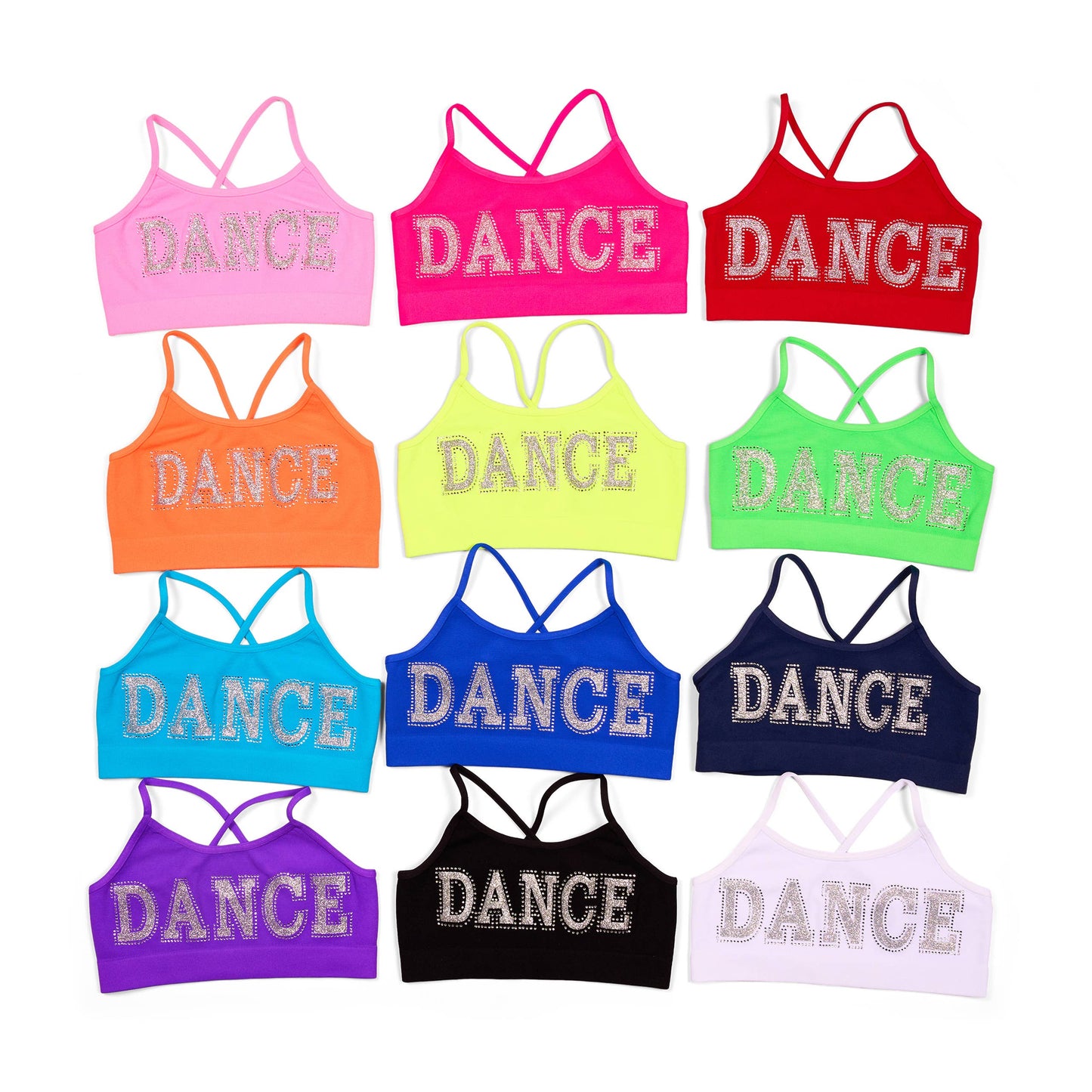 Little Girls (4-6x) Bra Cami With Dance Embellishment