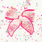 Mesh Shaker Bow - Pretty in Pink